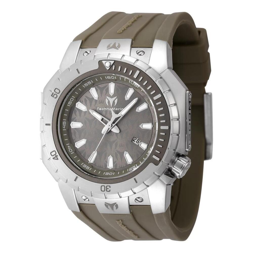 NWT TechnoMarine TM-224008 Manta | 3-Hand | Green | Men's Watch